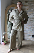 Ensemble Blouse + Pantalon Kaki